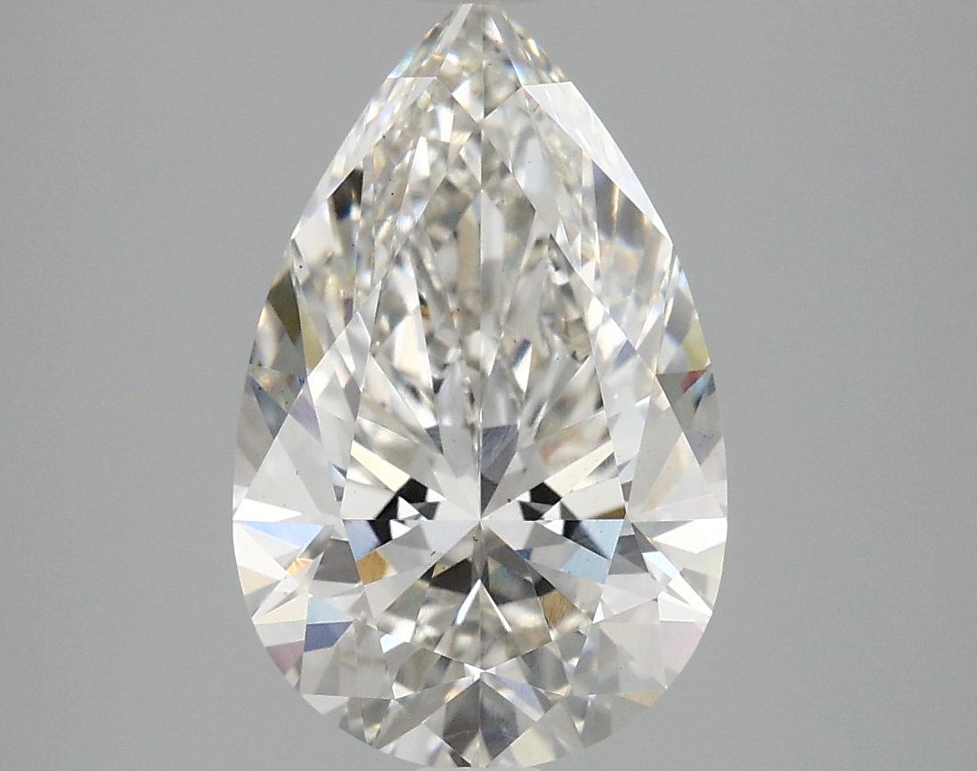 3.06 Carat Pear Shaped Ideal Cut VS2 IGI Certified Lab Grown Diamond