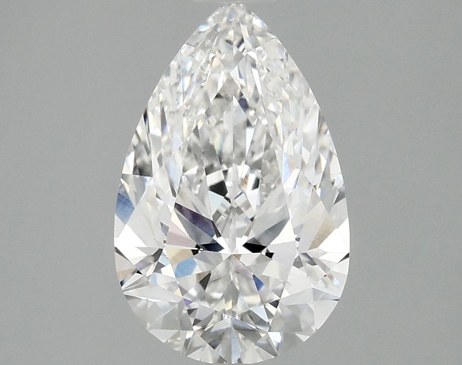 2.01 Carat Pear Shaped Ideal Cut VS1 IGI Certified Lab Grown Diamond