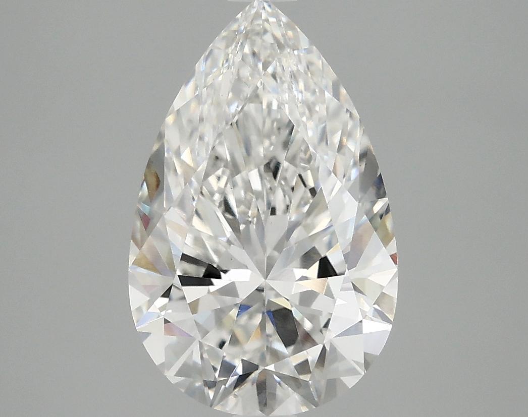 3.09 Carat Pear Shaped Ideal Cut VS1 IGI Certified Lab Grown Diamond