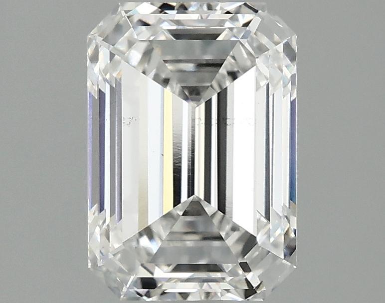 2.1 Carat Emerald Shaped Ideal Cut VS2 IGI Certified Lab Grown Diamond