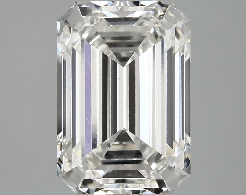 3.03 Carat Emerald Shaped Ideal Cut VVS2 IGI Certified Lab Grown Diamond
