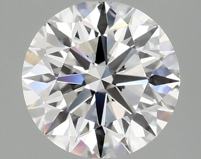 2.05 Carat Round Shaped Excellent Cut VVS2 IGI Certified Lab Grown Diamond