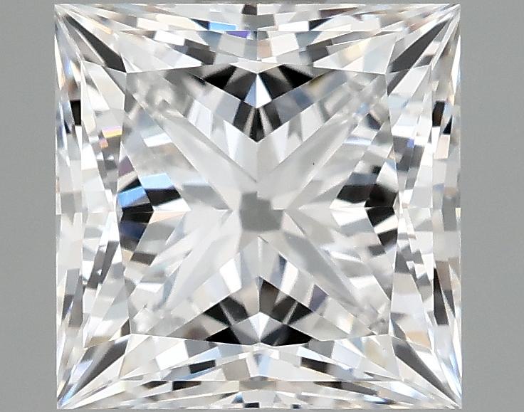 2.15 Carat Princess Shaped Ideal Cut VVS2 IGI Certified Lab Grown Diamond