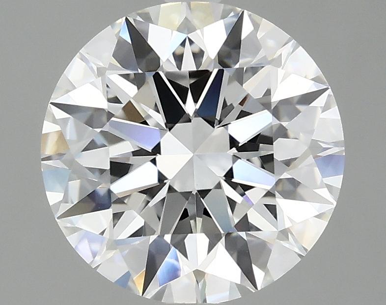 2.52 Carat Round Shaped Ideal Cut VVS2 IGI Certified Lab Grown Diamond