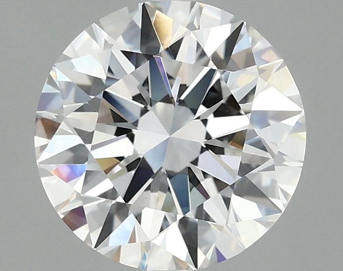 2.03 Carat Round Shaped Ideal Cut VS1 IGI Certified Lab Grown Diamond