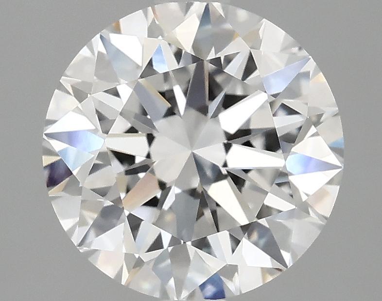 3.08 Carat Round Shaped Excellent Cut VVS2 IGI Certified Lab Grown Diamond
