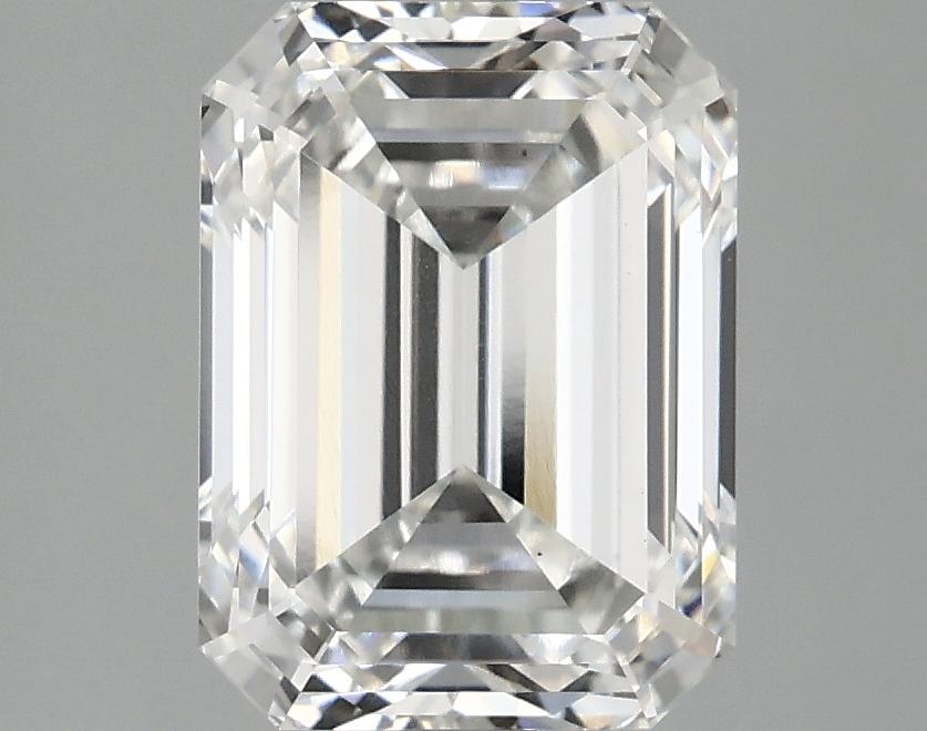 3.09 Carat Emerald Shaped Excellent Cut VS1 IGI Certified Lab Grown Diamond