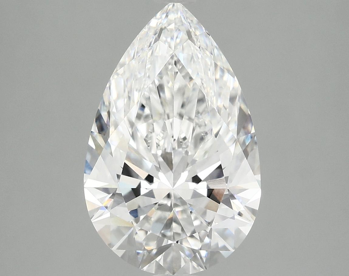 3.1 Carat Pear Shaped Ideal Cut VVS2 IGI Certified Lab Grown Diamond