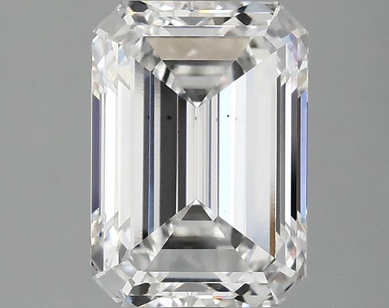 2.5 Carat Emerald Shaped Excellent Cut VS1 IGI Certified Lab Grown Diamond