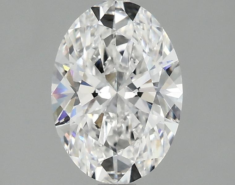 1.42 Carat Oval Shaped Ideal Cut VVS2 IGI Certified Lab Grown Diamond