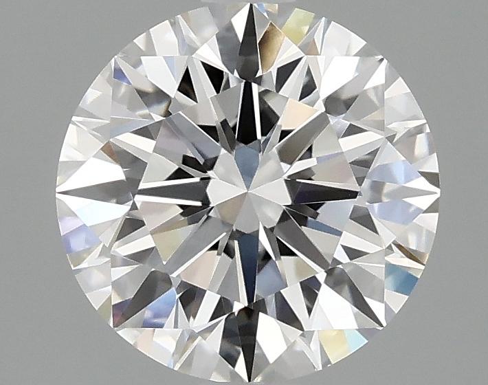 2.07 Carat Round Shaped Ideal Cut VVS2 IGI Certified Lab Grown Diamond