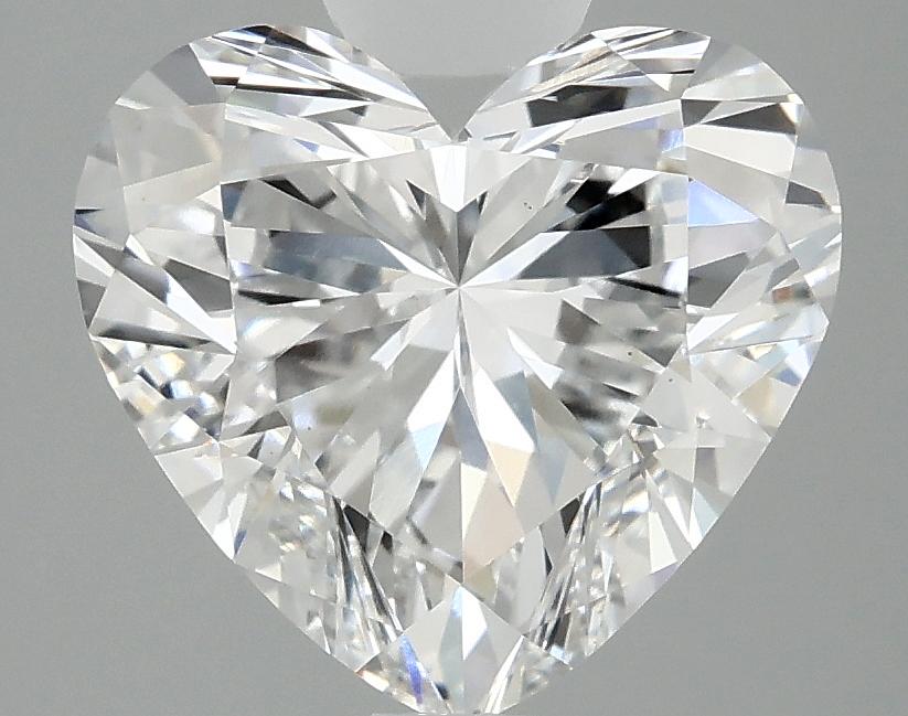 2.96 Carat Heart Shaped Ideal Cut VS1 IGI Certified Lab Grown Diamond