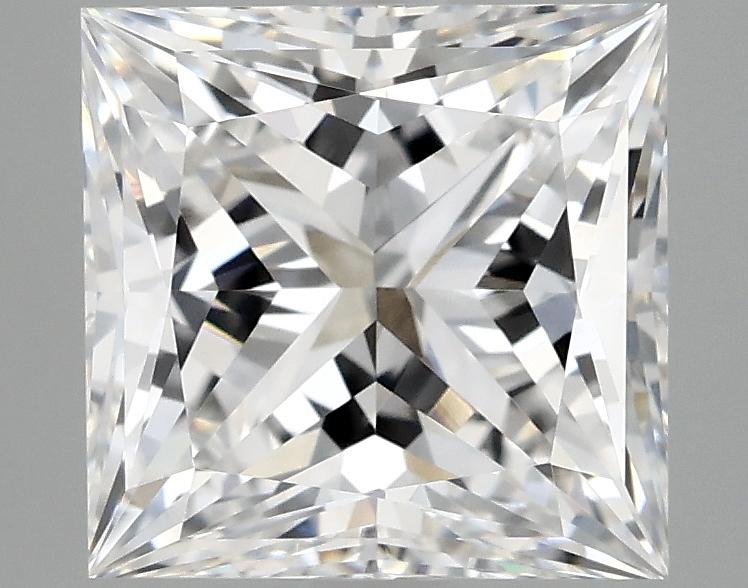 2.48 Carat Princess Shaped Ideal Cut VVS2 IGI Certified Lab Grown Diamond