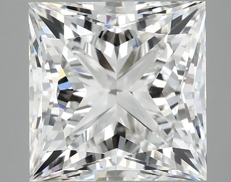 4.03 Carat Princess Shaped Ideal Cut VS1 IGI Certified Lab Grown Diamond