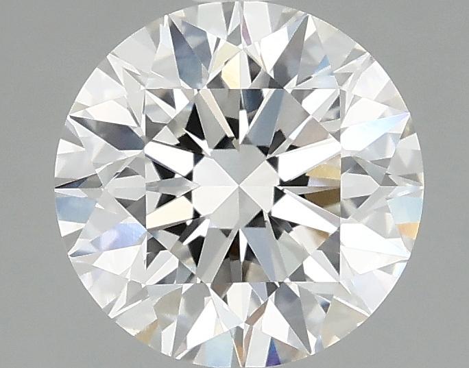 2.01 Carat Round Shaped Excellent Cut VVS2 IGI Certified Lab Grown Diamond