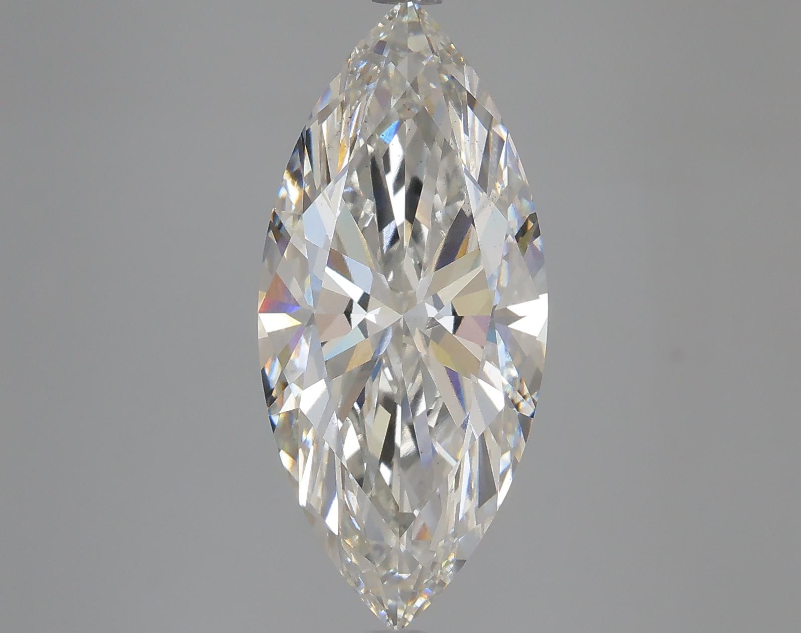 4.72 Carat Marquise Shaped Excellent Cut VS2 IGI Certified Lab Grown Diamond