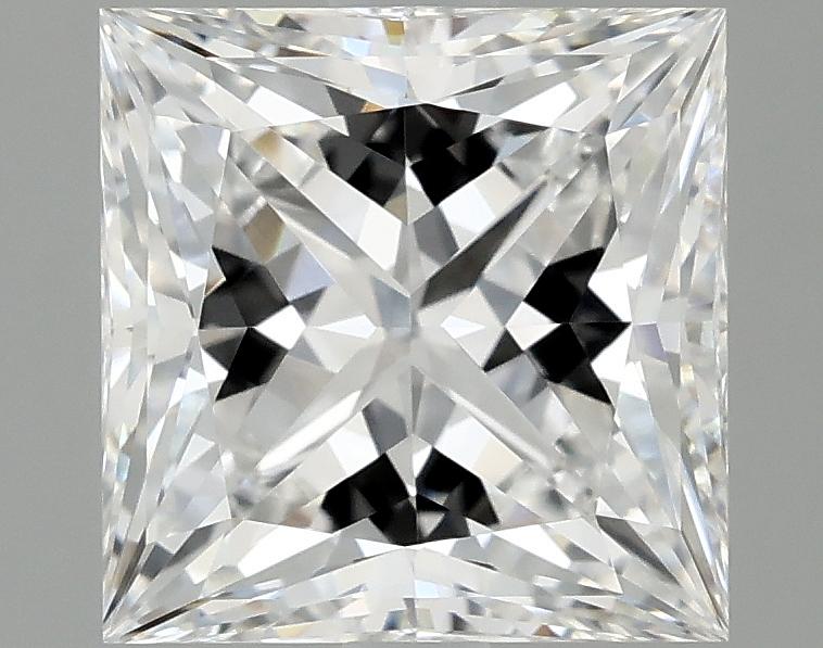 2.59 Carat Princess Shaped Ideal Cut VVS2 IGI Certified Lab Grown Diamond