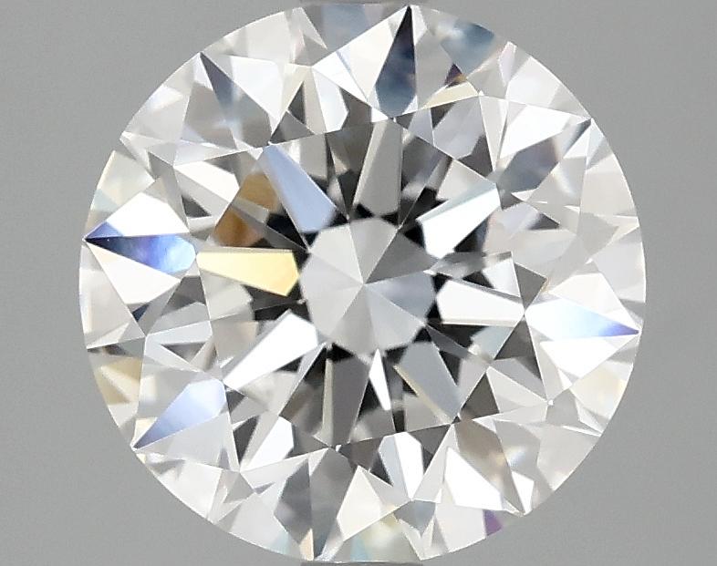 3.06 Carat Round Shaped Excellent Cut VVS2 IGI Certified Lab Grown Diamond
