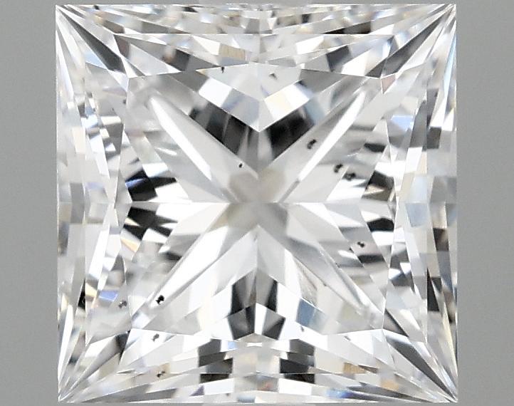 2.05 Carat Princess Shaped Ideal Cut SI1 IGI Certified Lab Grown Diamond