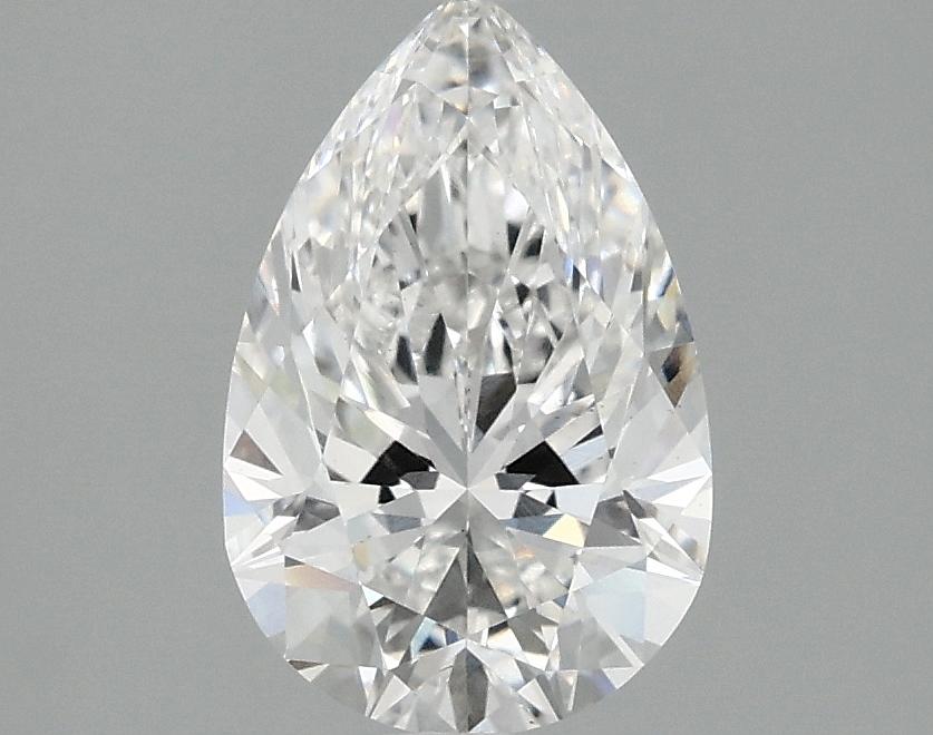 1.58 Carat Pear Shaped Excellent Cut VS1 IGI Certified Lab Grown Diamond