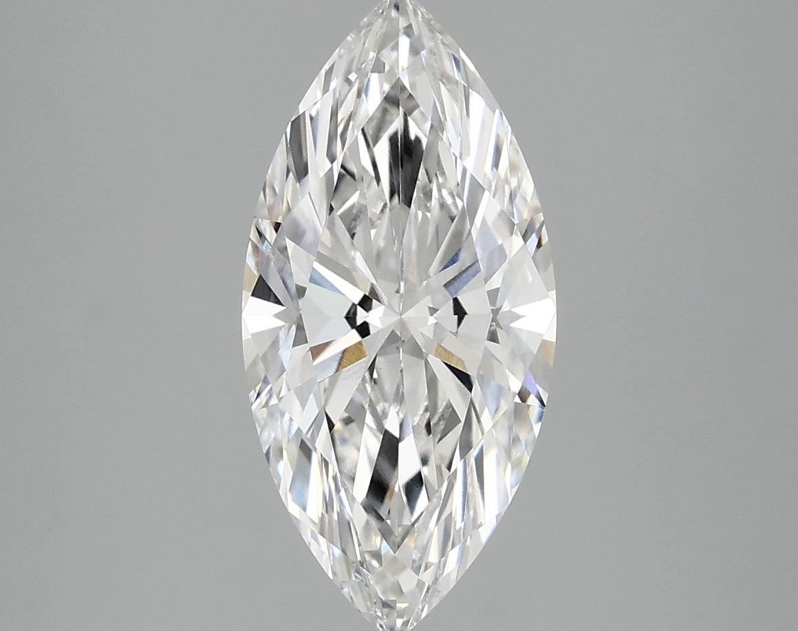 2.33 Carat Marquise Shaped Excellent Cut VS1 IGI Certified Lab Grown Diamond