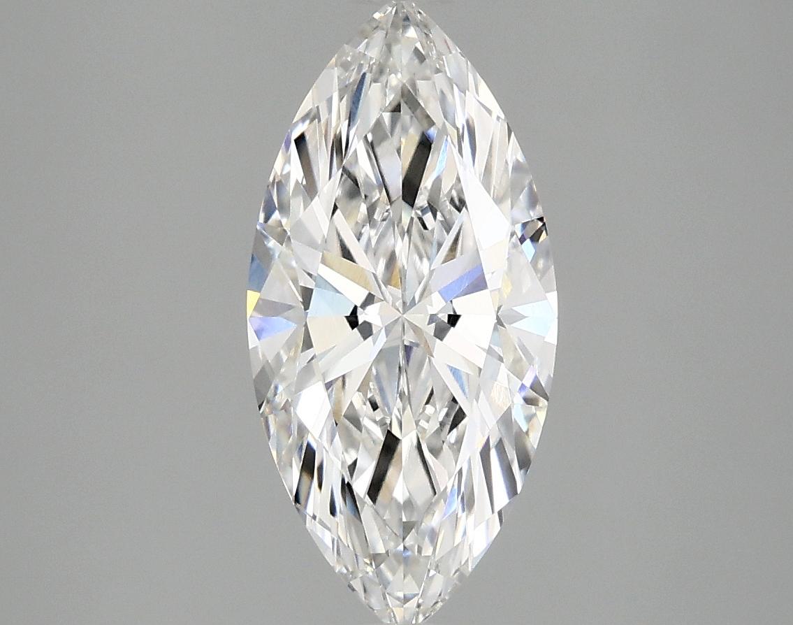 2.07 Carat Marquise Shaped Excellent Cut VVS1 IGI Certified Lab Grown Diamond