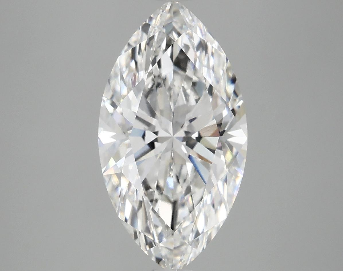 3.02 Carat Marquise Shaped Excellent Cut VVS2 IGI Certified Lab Grown Diamond