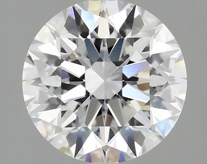 2.08 Carat Round Shaped Excellent Cut VVS2 IGI Certified Lab Grown Diamond