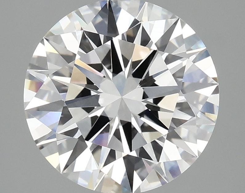 3.08 Carat Round Shaped Ideal Cut VVS2 IGI Certified Lab Grown Diamond