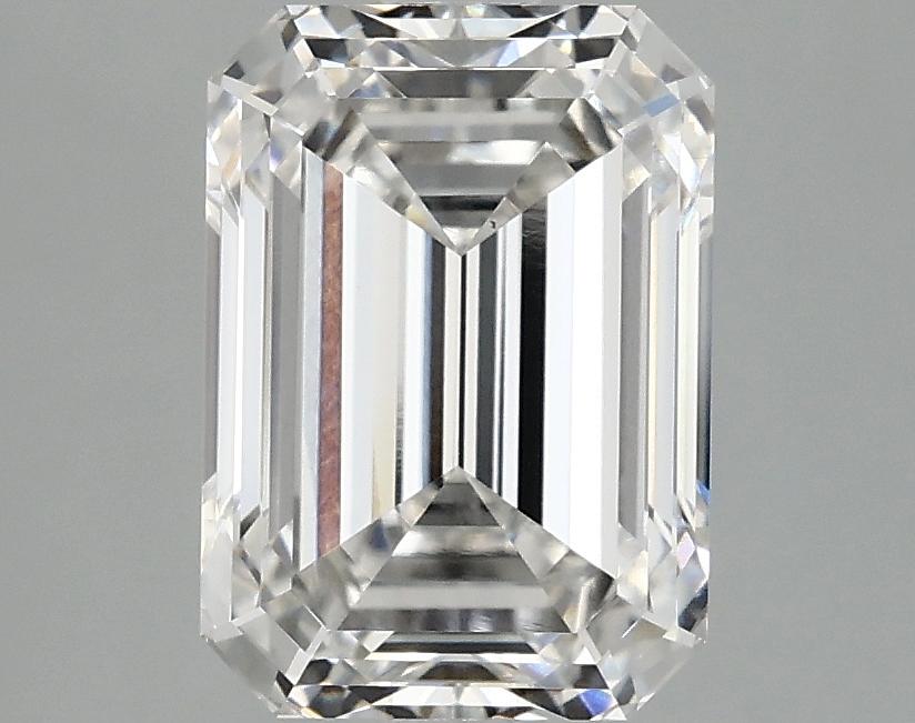 3.04 Carat Emerald Shaped Ideal Cut VVS2 IGI Certified Lab Grown Diamond