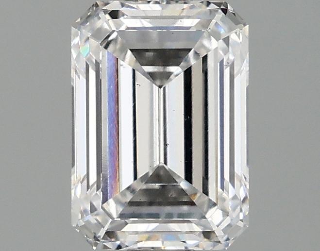 1.47 Carat Emerald Shaped Ideal Cut VS2 IGI Certified Lab Grown Diamond