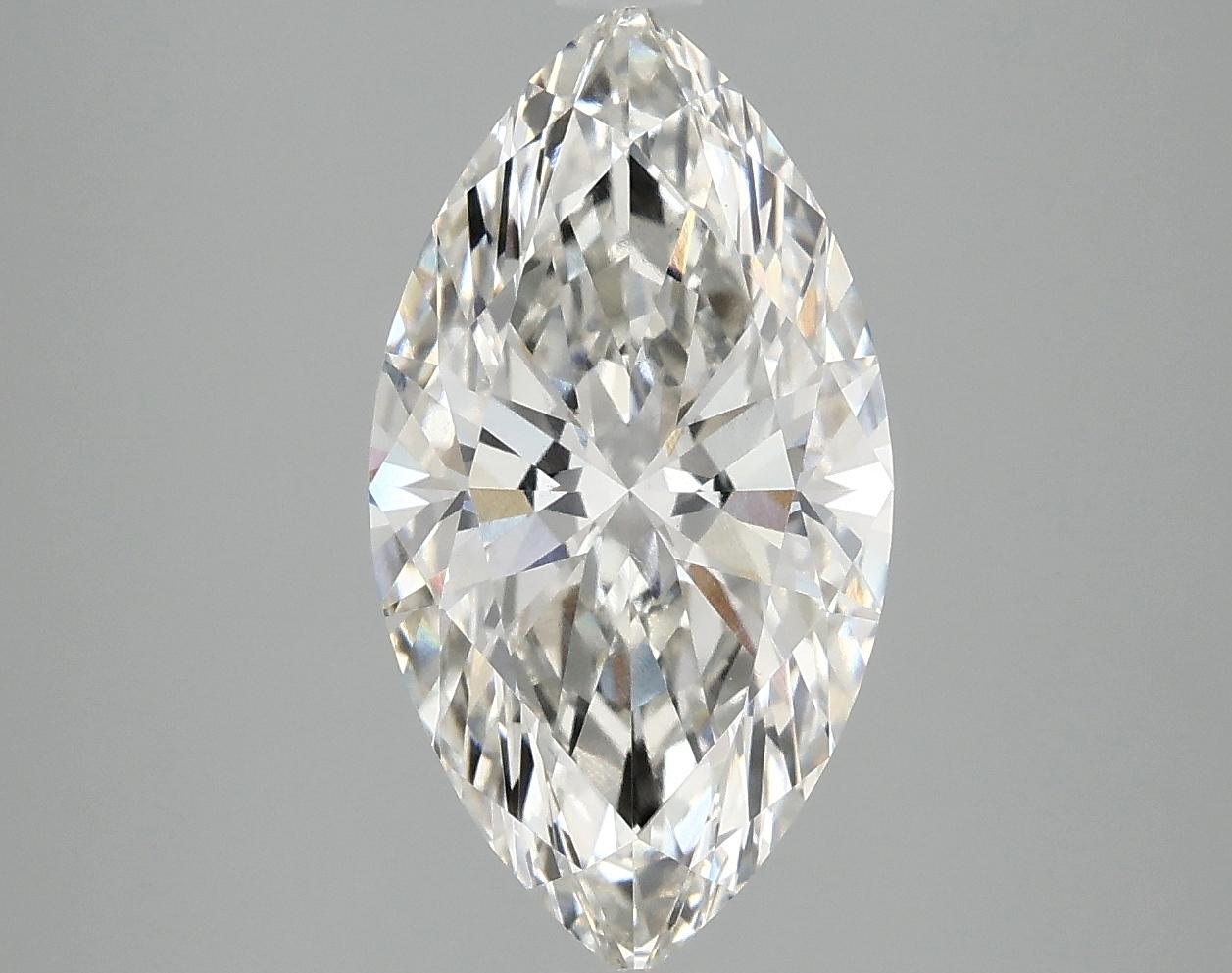 3.05 Carat Marquise Shaped Excellent Cut VS1 IGI Certified Lab Grown Diamond