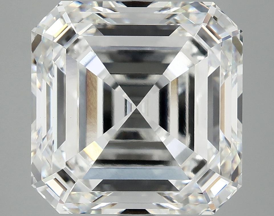 7.76 Carat Asscher Shaped Ideal Cut VVS2 IGI Certified Lab Grown Diamond