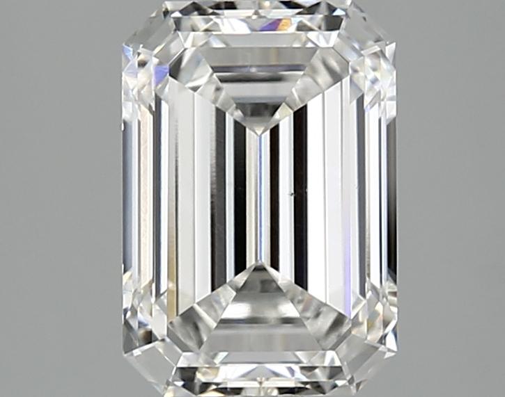 2.55 Carat Emerald Shaped Ideal Cut VS1 IGI Certified Lab Grown Diamond