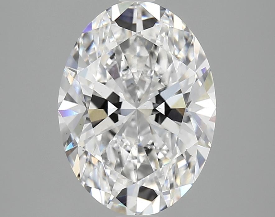 3.09 Carat Oval Shaped Excellent Cut VS2 IGI Certified Lab Grown Diamond