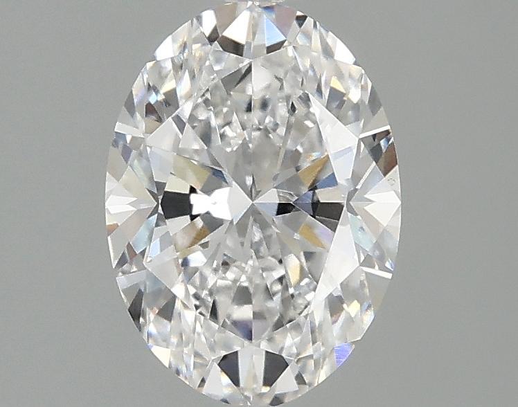 1.45 Carat Oval Shaped Ideal Cut VVS2 IGI Certified Lab Grown Diamond