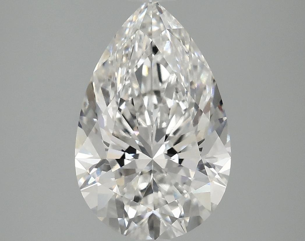 3.09 Carat Pear Shaped Ideal Cut VS1 IGI Certified Lab Grown Diamond