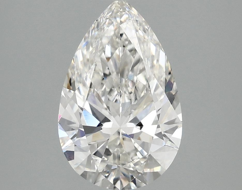 1.98 Carat Pear Shaped Ideal Cut VVS2 IGI Certified Lab Grown Diamond