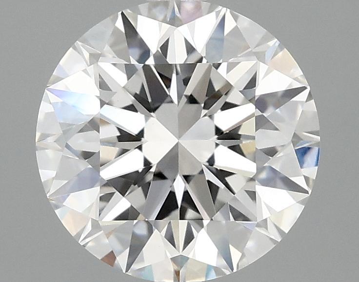 2.45 Carat Round Shaped Excellent Cut VVS2 IGI Certified Lab Grown Diamond
