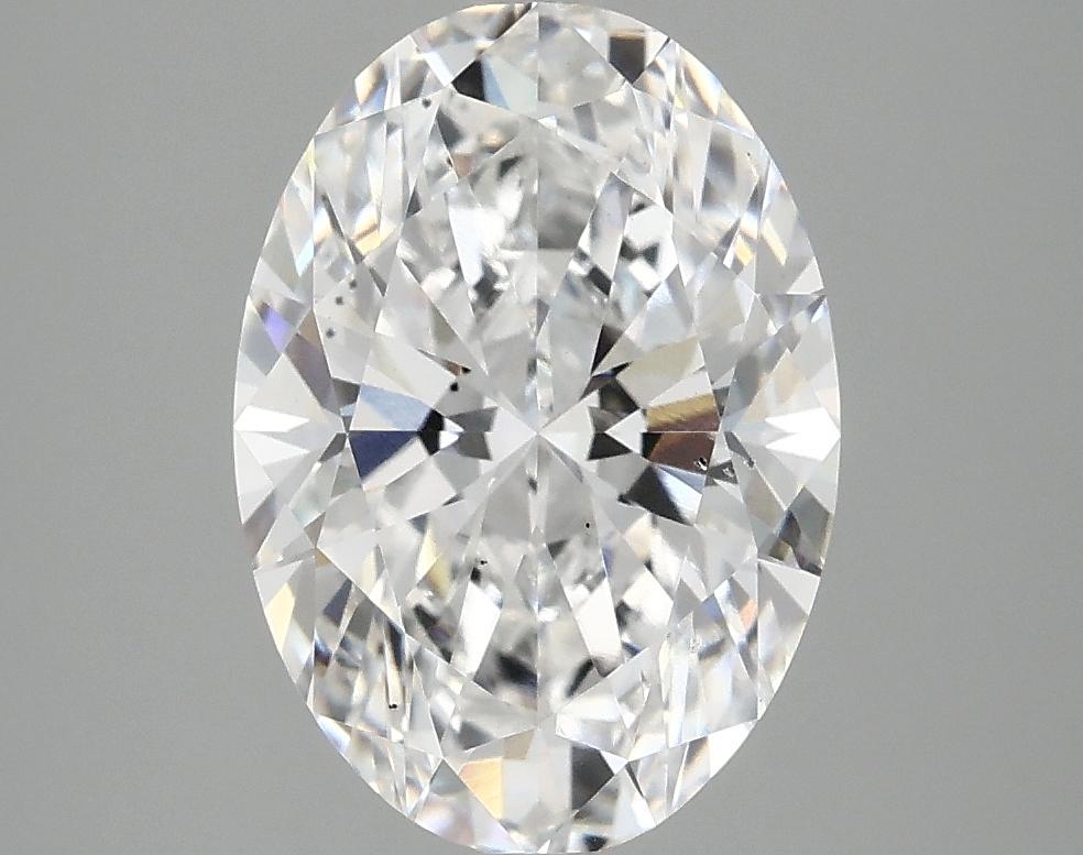 3.09 Carat Oval Shaped Ideal Cut SI1 IGI Certified Lab Grown Diamond