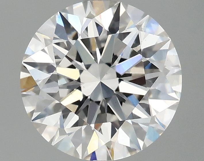 2.14 Carat Round Shaped Ideal Cut VS2 IGI Certified Lab Grown Diamond