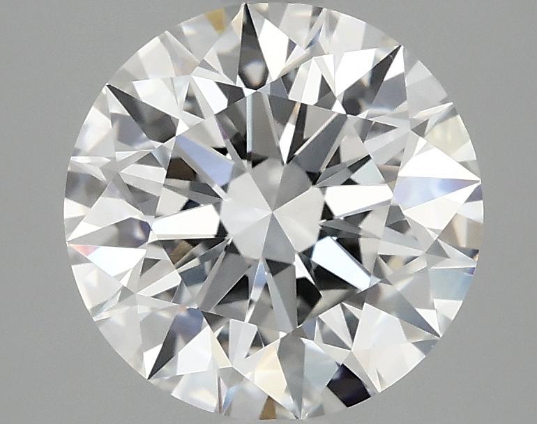 2.58 Carat Round Shaped Ideal Cut VVS2 IGI Certified Lab Grown Diamond