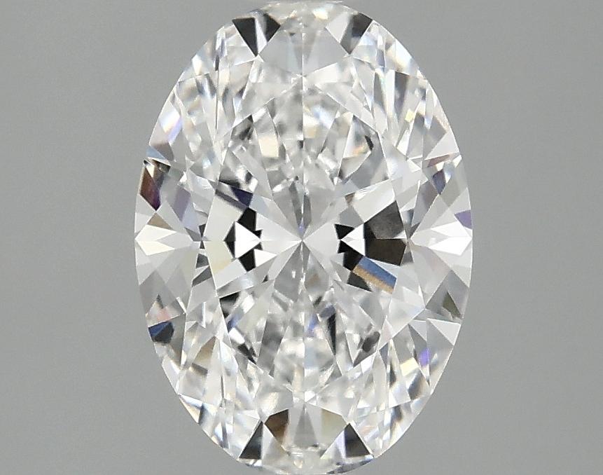 2.1 Carat Oval Shaped Ideal Cut VVS2 IGI Certified Lab Grown Diamond