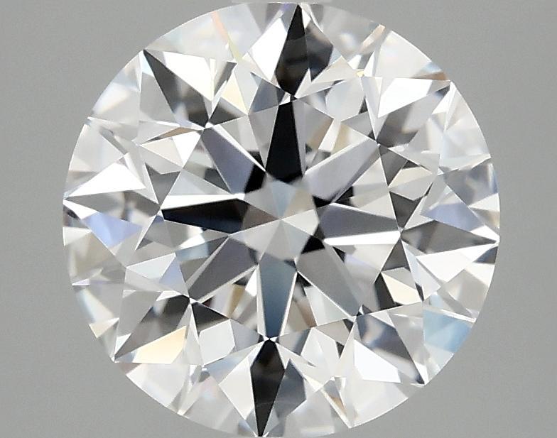 2.85 Carat Round Shaped Excellent Cut VVS2 IGI Certified Lab Grown Diamond