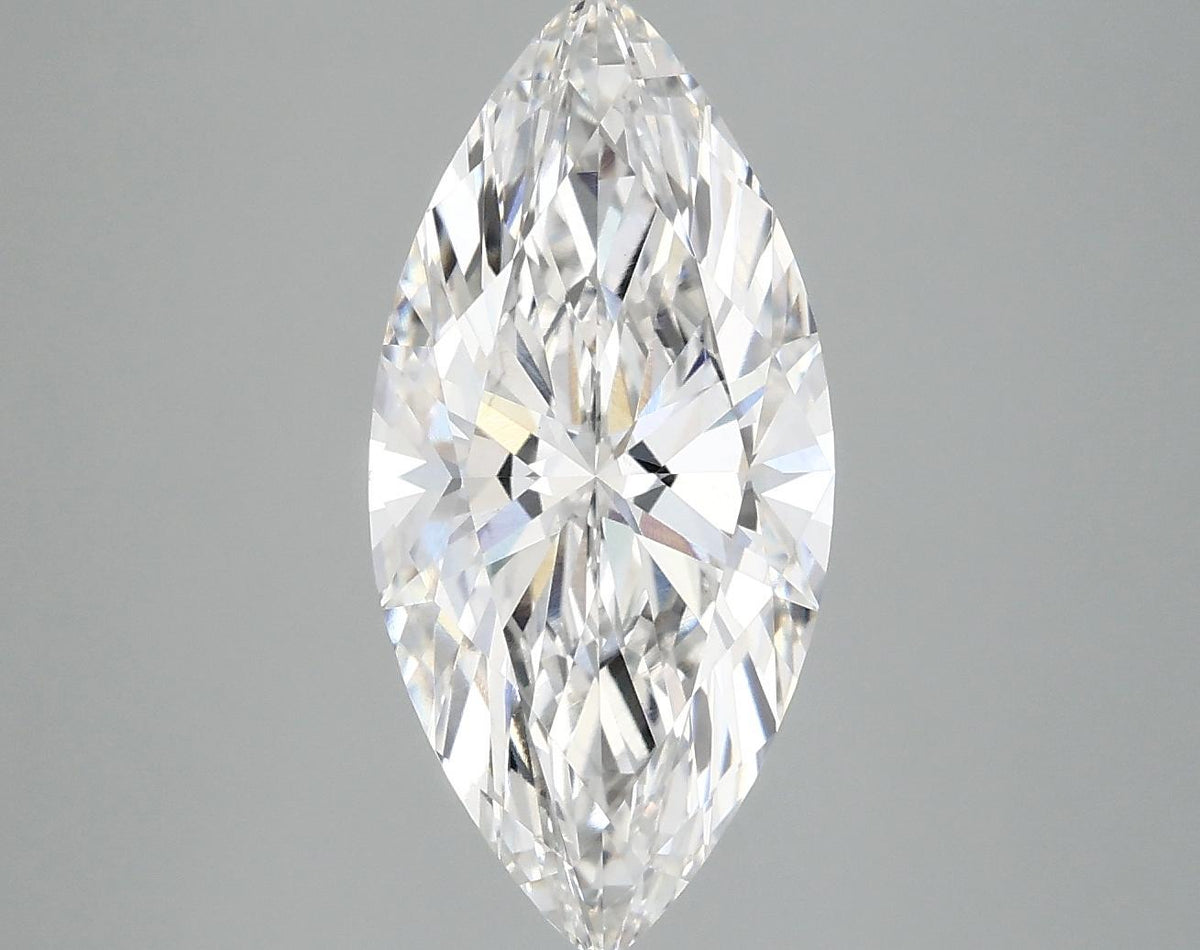 3.05 Carat Marquise Shaped Excellent Cut VS1 IGI Certified Lab Grown Diamond