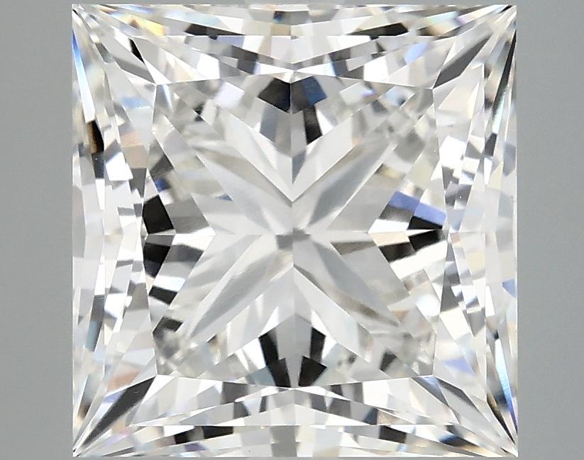 5.09 Carat Princess Shaped Ideal Cut VS1 IGI Certified Lab Grown Diamond