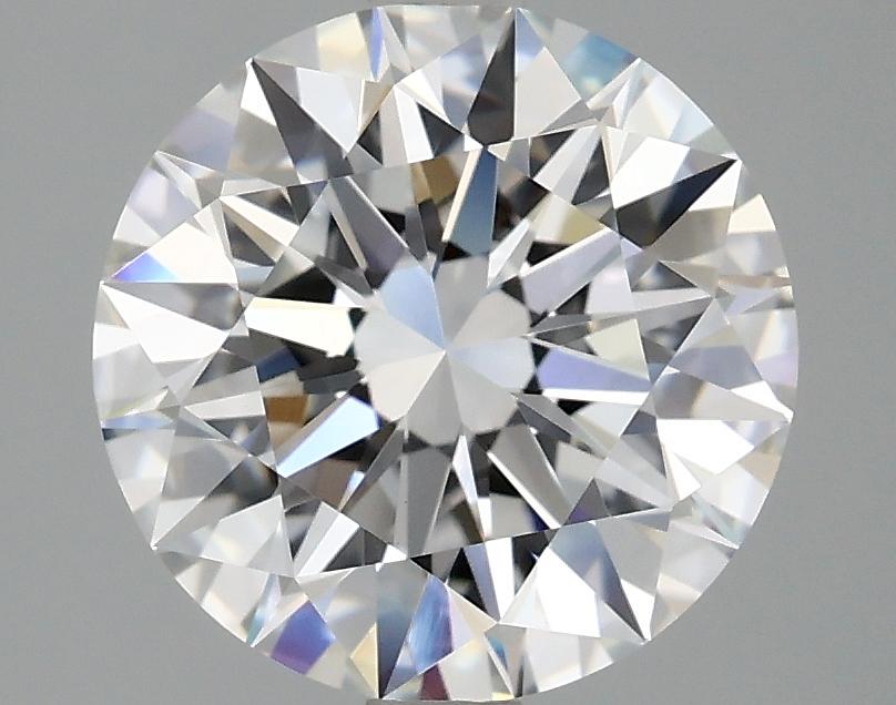 3.09 Carat Round Shaped Ideal Cut VVS2 IGI Certified Lab Grown Diamond