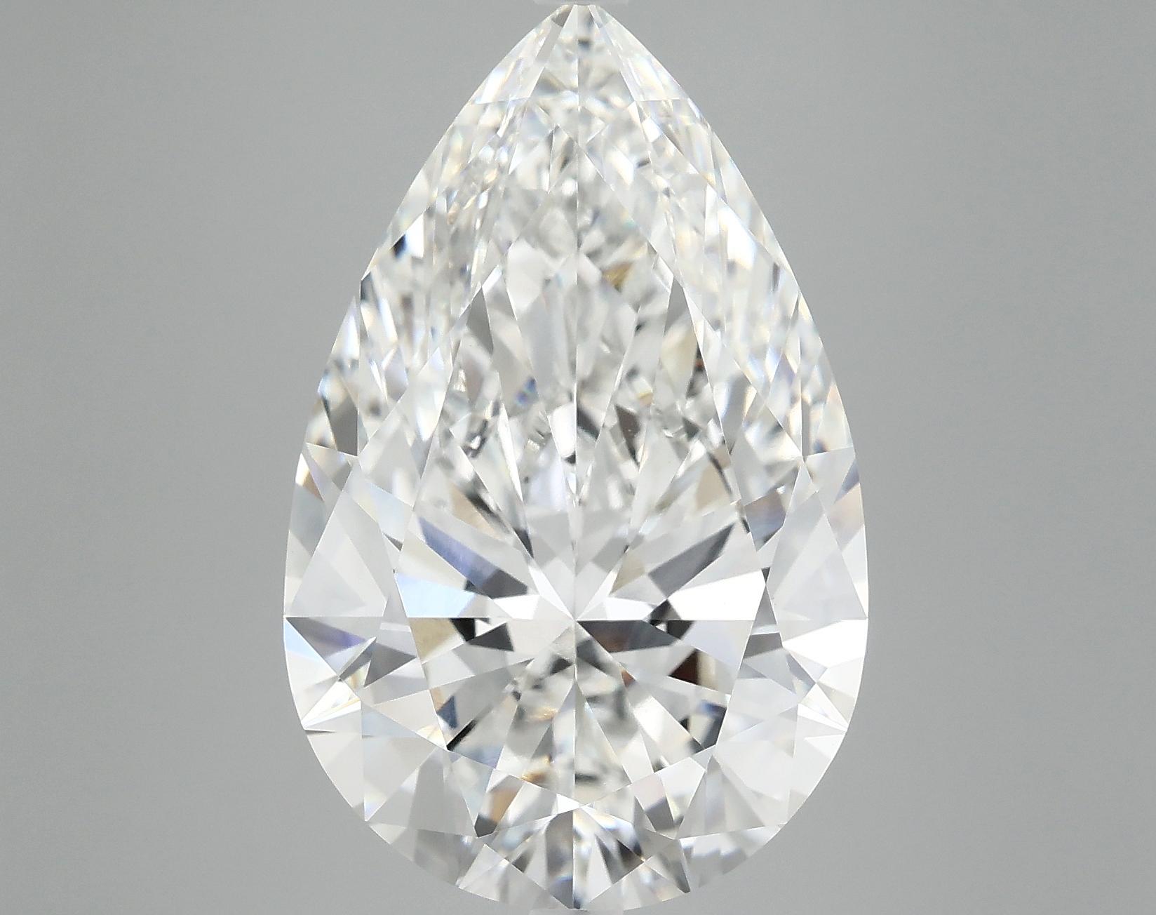10.29 Carat Pear Shaped Ideal Cut VVS2 IGI Certified Lab Grown Diamond
