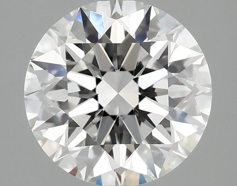 2.58 Carat Round Shaped Excellent Cut VVS2 IGI Certified Lab Grown Diamond