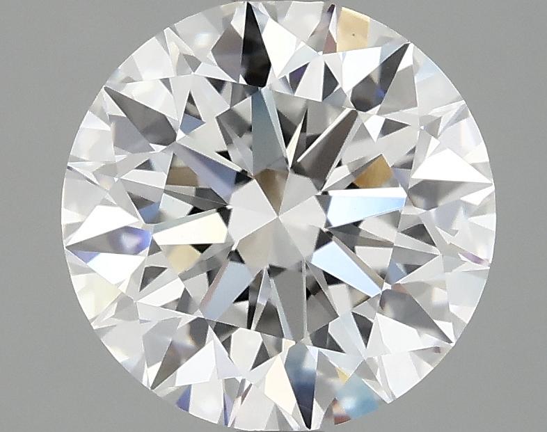 3.03 Carat Round Shaped Excellent Cut VVS2 IGI Certified Lab Grown Diamond